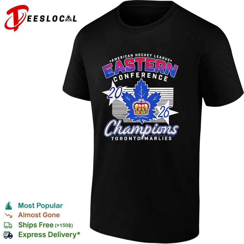 Toronto Marlies 2026 Eastern Conference Champions American Hockey League shirt Unisex