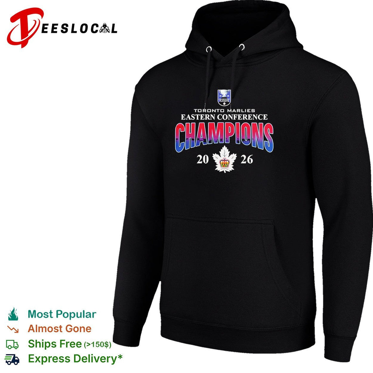 Toronto Marlies Eastern Conference Champions 2026 Calder Cup Playoffs Logo shirt Unisex