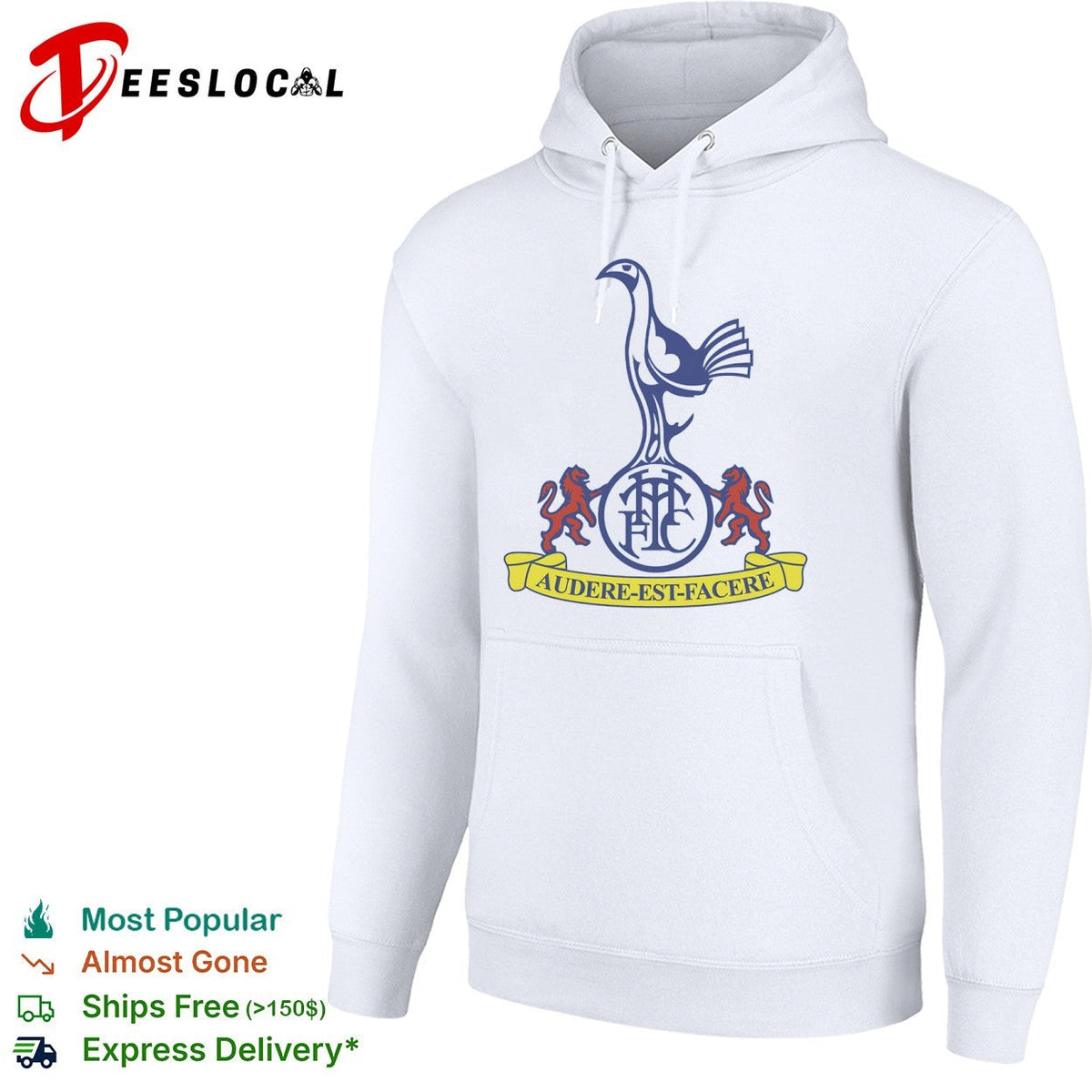 Tottenham Hotspur Football Club Audere Est Facere Monogram Crest Heritage shirt Unisex