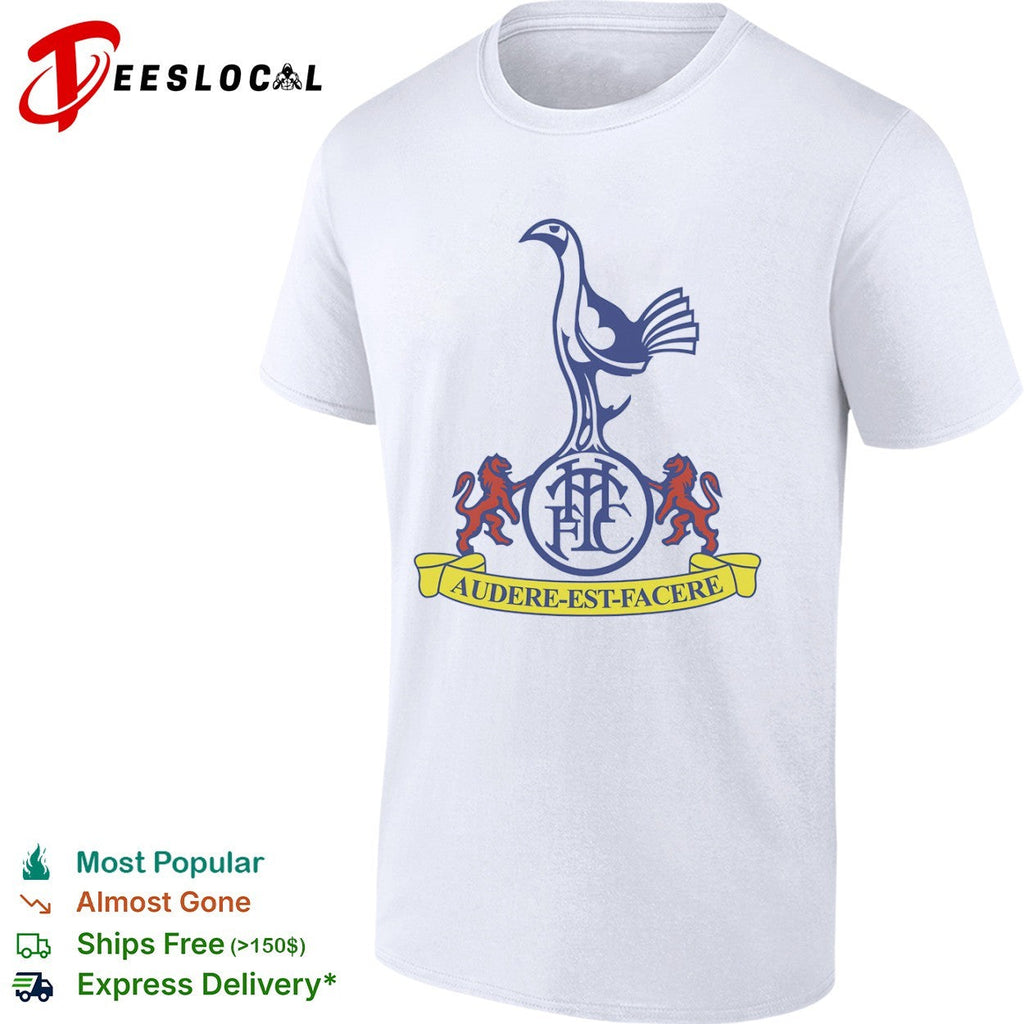 Tottenham Hotspur Football Club Audere Est Facere Monogram Crest Heritage shirt Unisex