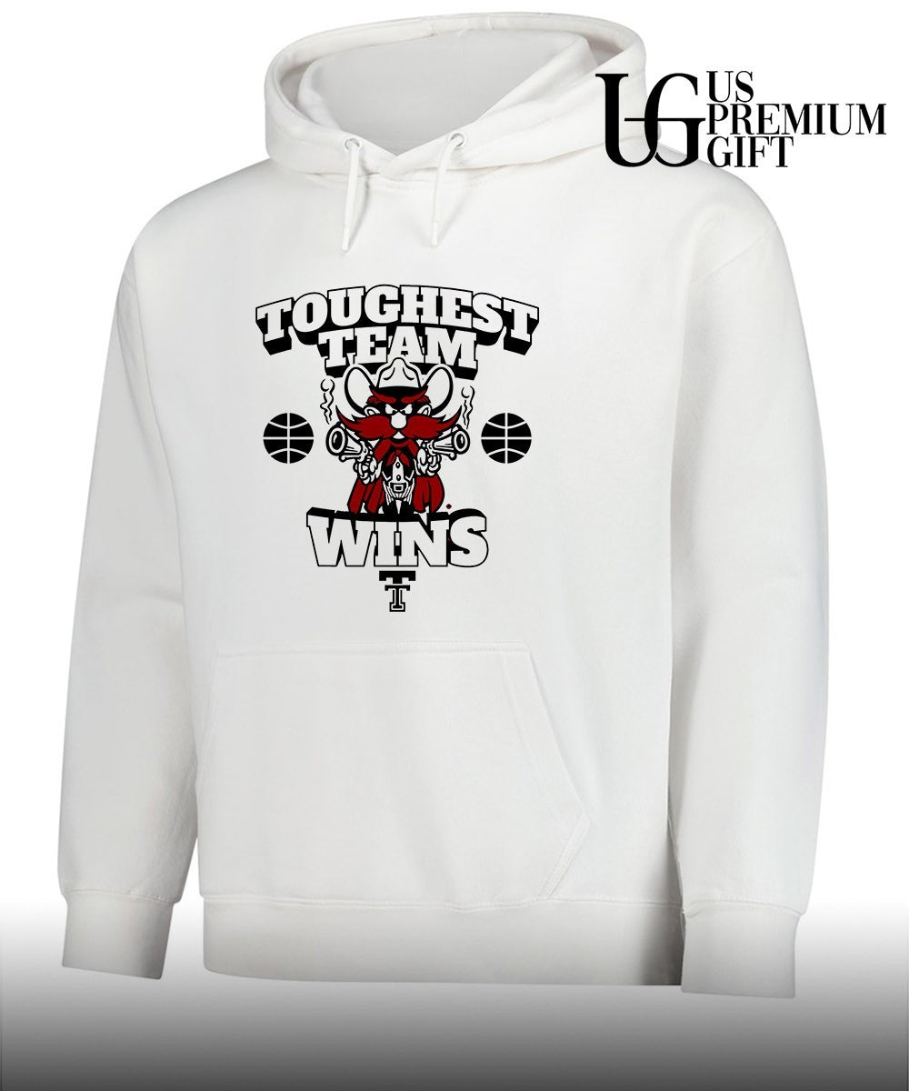 Toughest Team Wins Raider Red Texas Tech Red Raiders basketball 2026 shirt Unisex