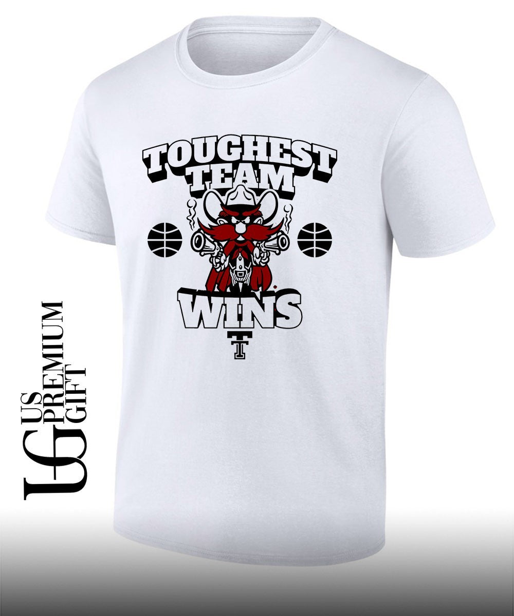 Toughest Team Wins Raider Red Texas Tech Red Raiders basketball 2026 shirt Unisex