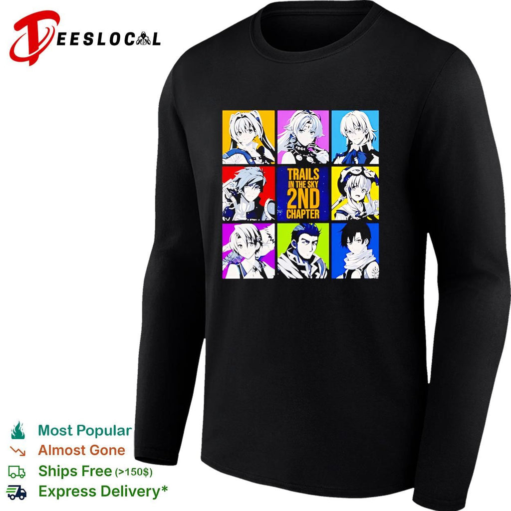 Trails in The sky 2nd chapter main cast vintage shirt Unisex