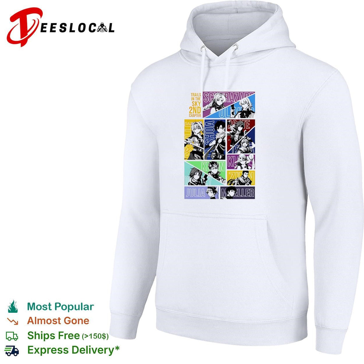 Trails in the sky 2nd chapter playable characters shirt Unisex