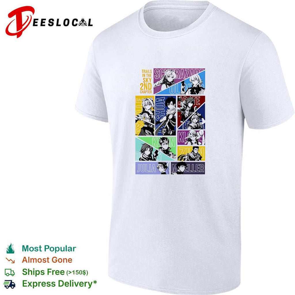 Trails in the sky 2nd chapter playable characters shirt Unisex