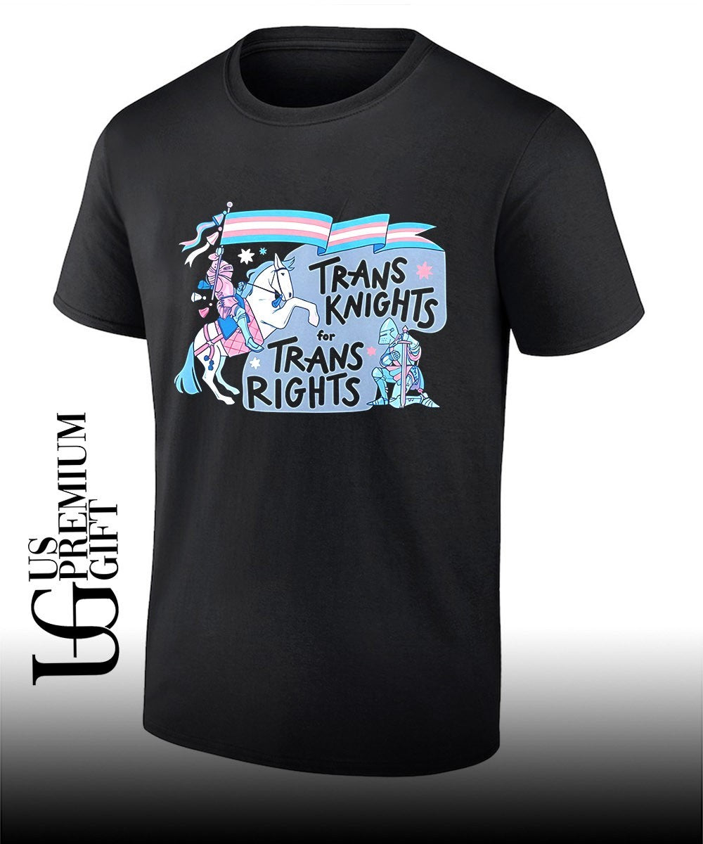 Trans Knights for Trans Rights transgender pride shirt Unisex