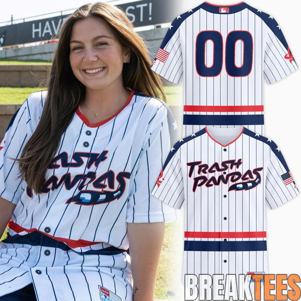 Rocket City Trash Pandas America’s 250th Baseball Jersey Unisex