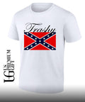 Trashy Confederate flag shirt Unisex