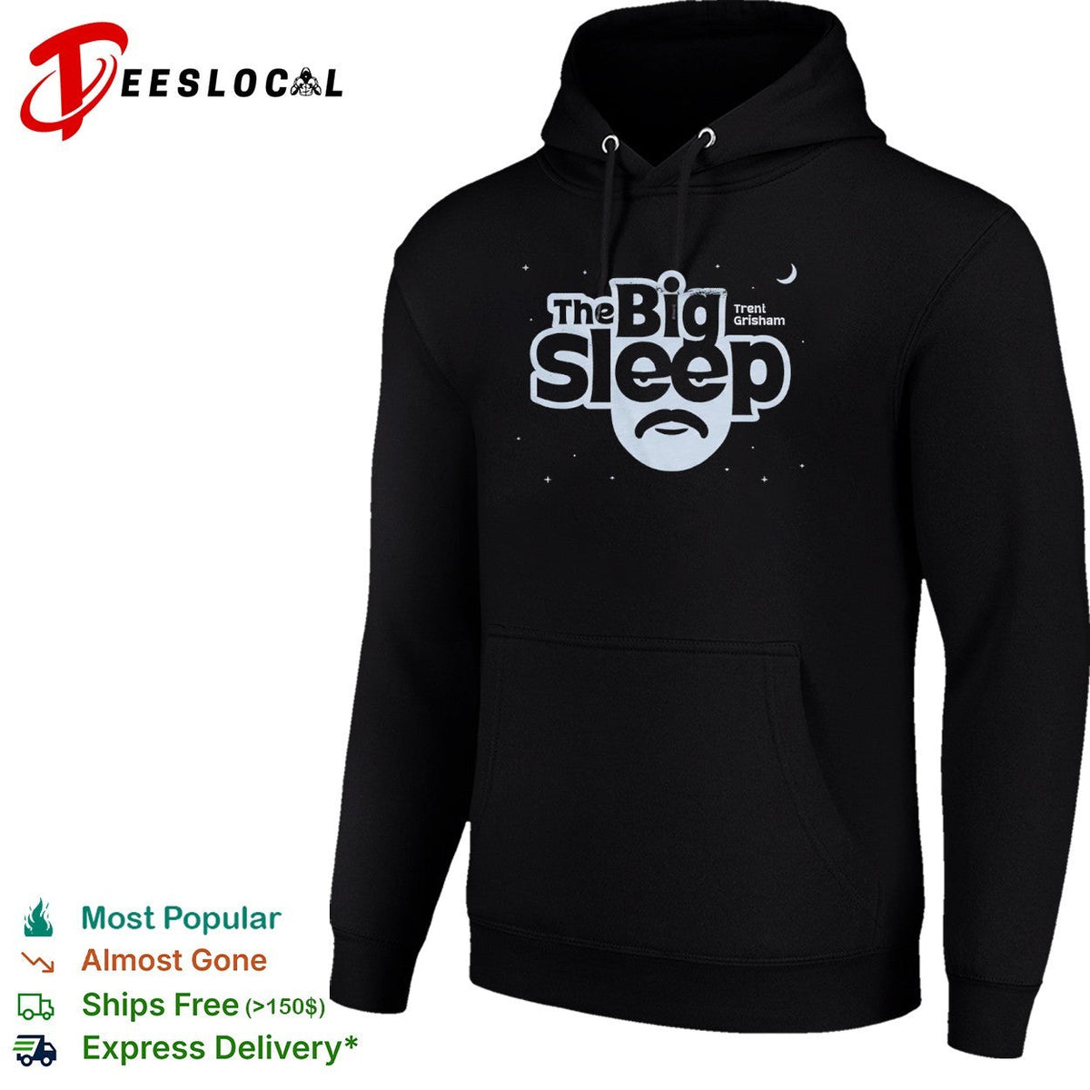 Trent Grisham the big sleep mustache shirt Unisex