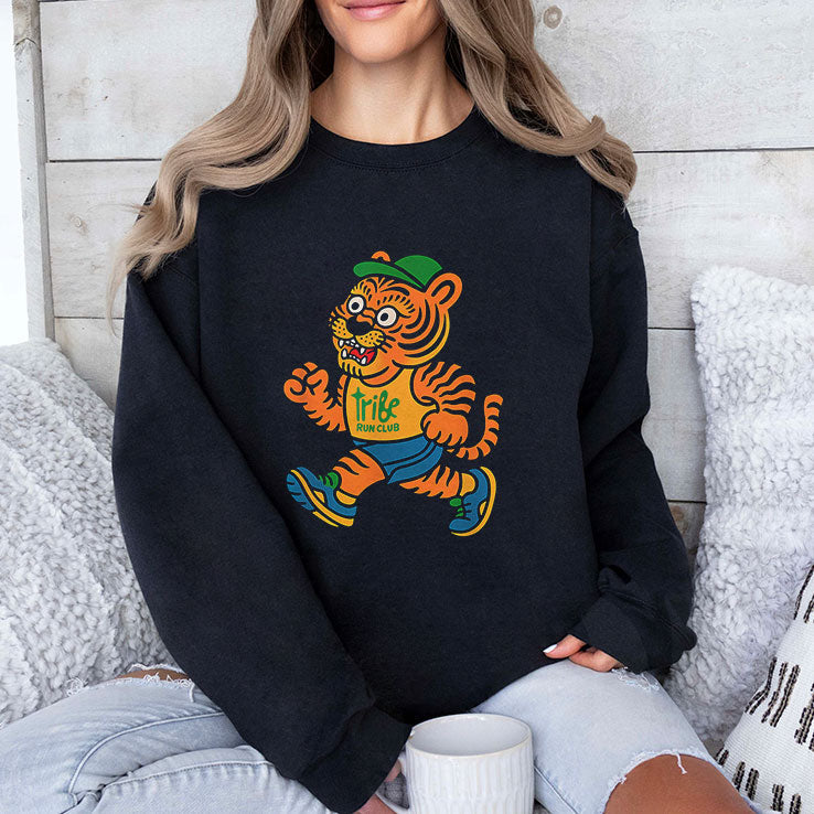 Tribe Coffee Run Club Tiger T Shirt Unisex
