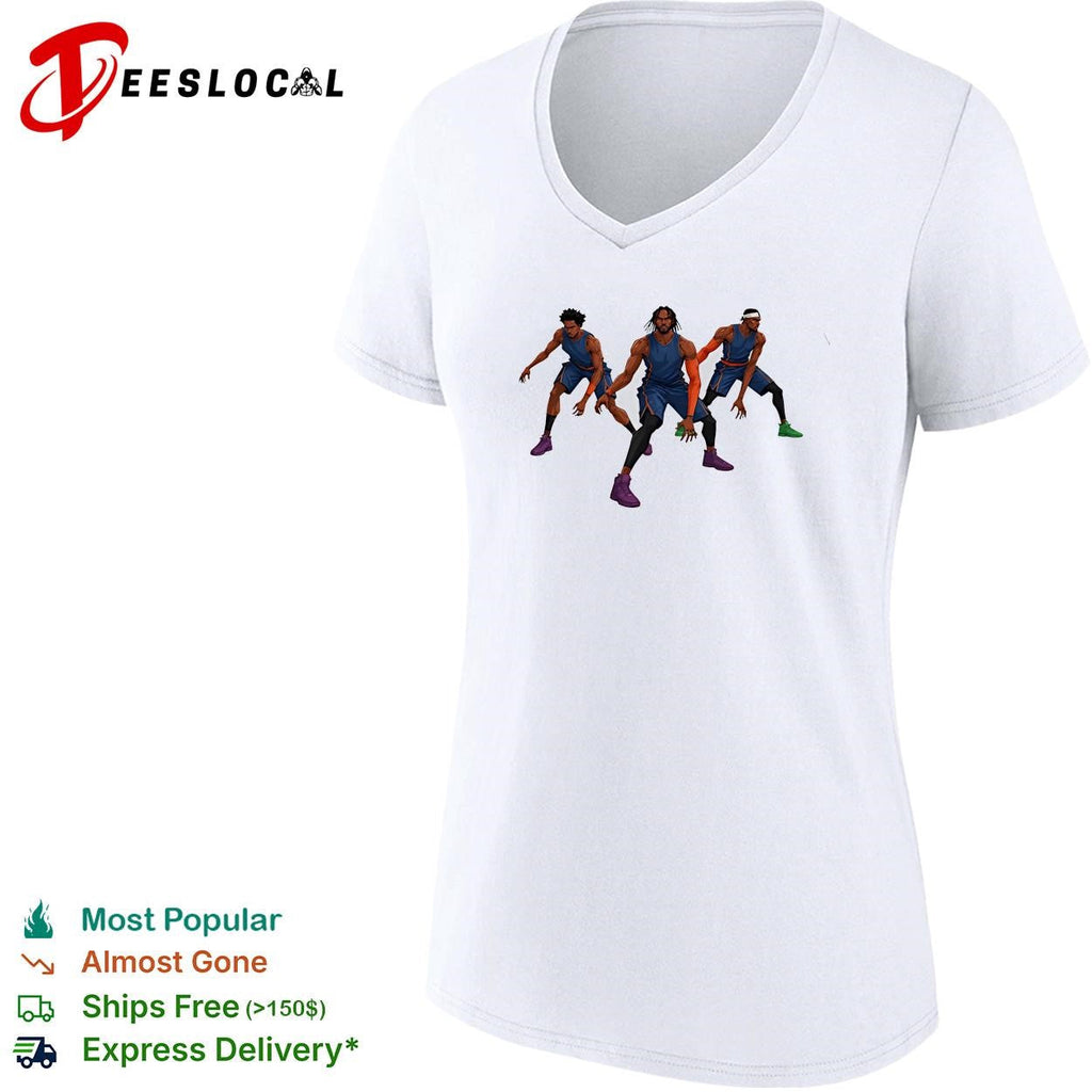 Triple Threat Defensive Stance Minimalist Geometric shirt Unisex