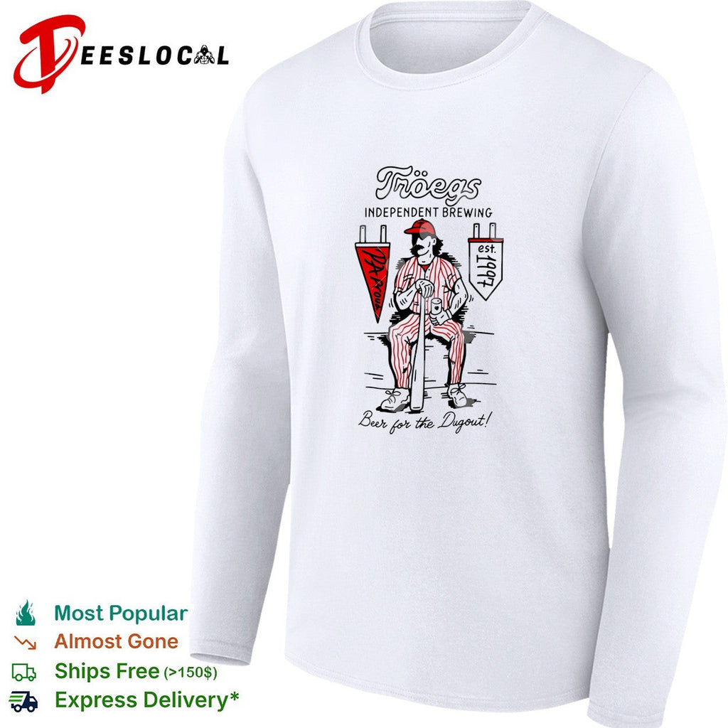 Troegs independent brewing beer for the dugout graphic shirt Unisex