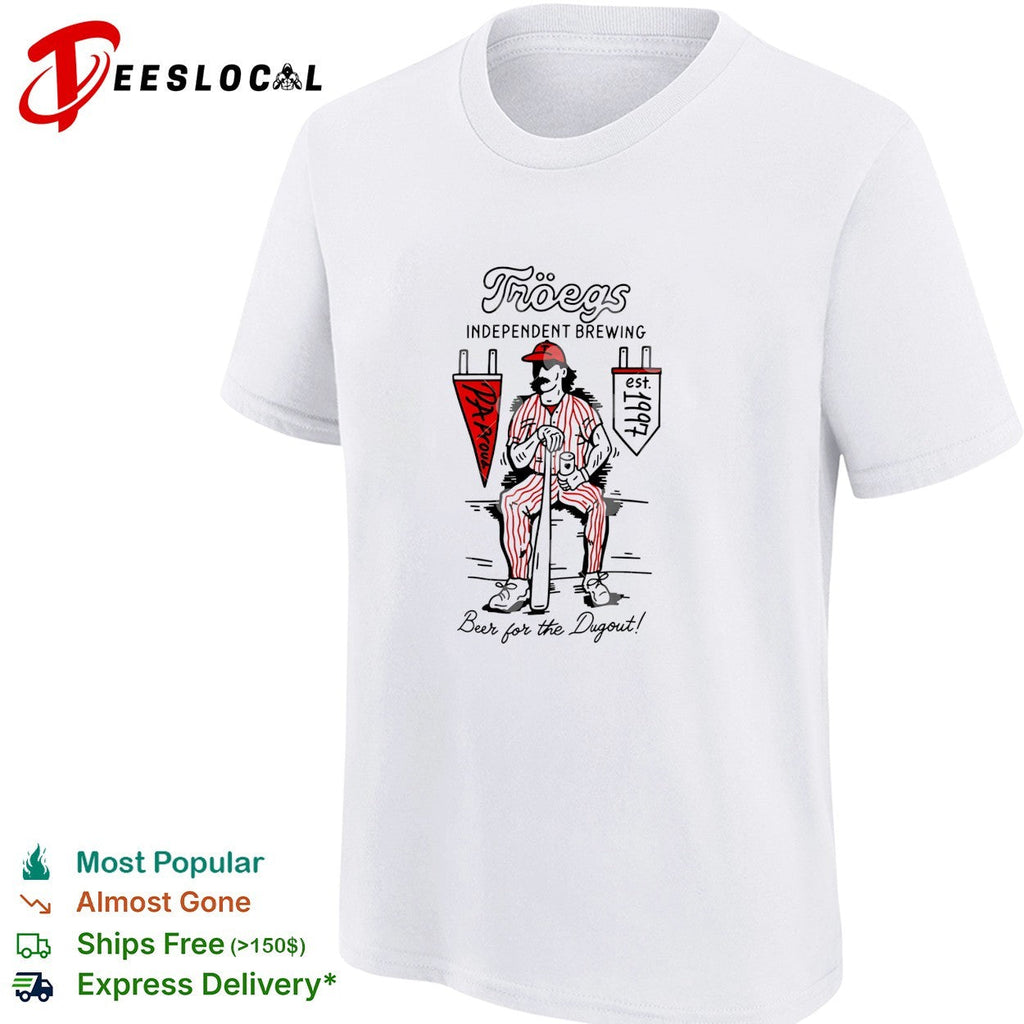 Troegs independent brewing beer for the dugout graphic shirt Unisex