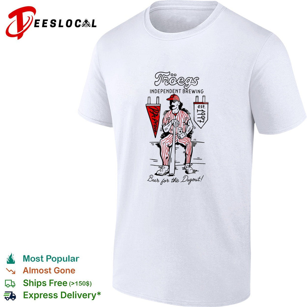 Troegs independent brewing beer for the dugout graphic shirt Unisex