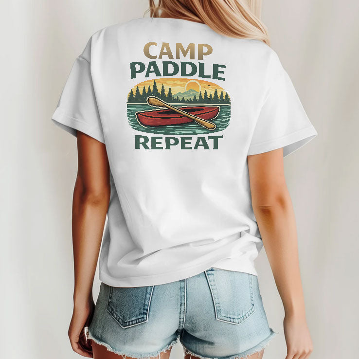 Troop 61 St Louis Summer 2026 Michigan Camp Paddle Repeat Shirt Unisex