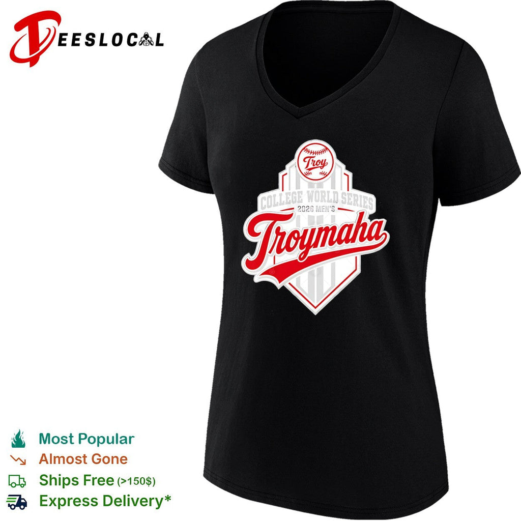 Troy College World Series 2026 Troymaha Baseball Tournament shirt Unisex