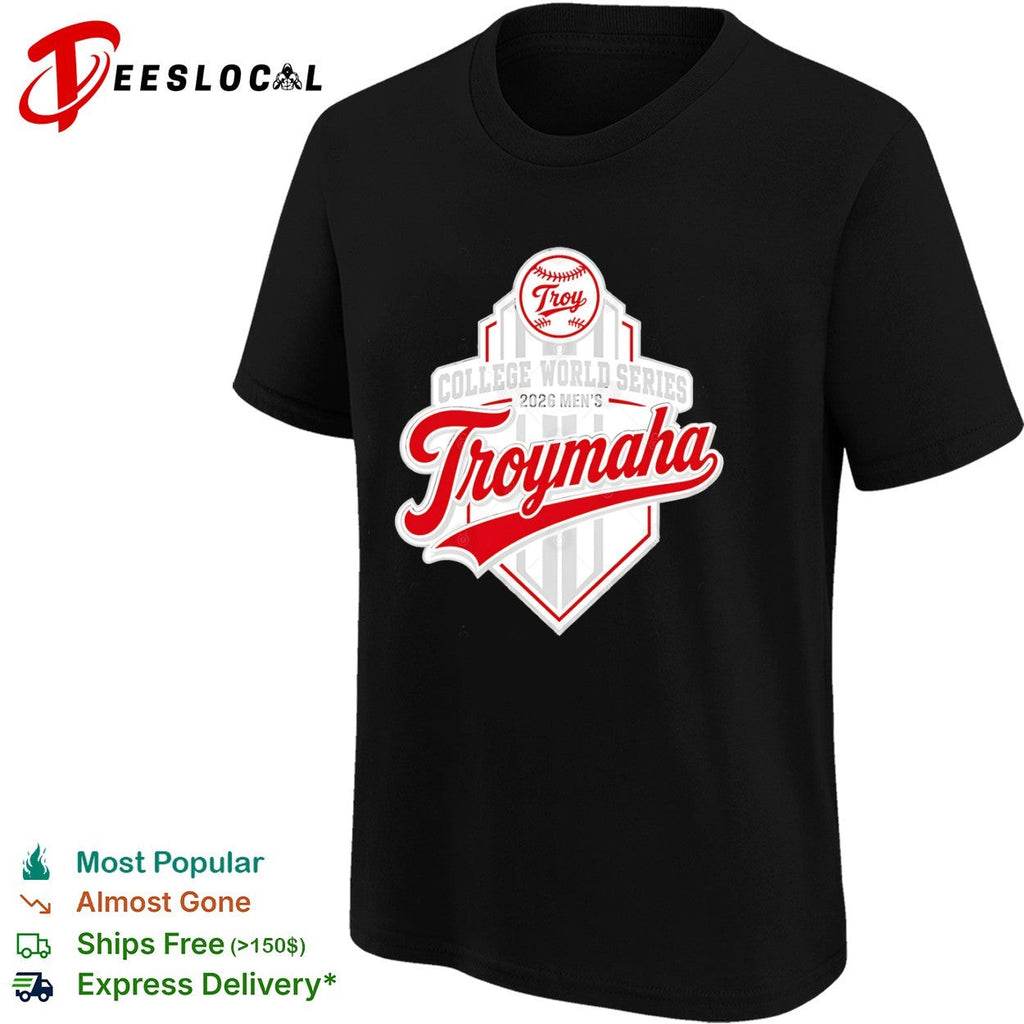Troy College World Series 2026 Troymaha Baseball Tournament shirt Unisex