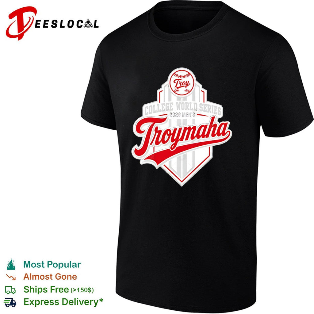 Troy College World Series 2026 Troymaha Baseball Tournament shirt Unisex
