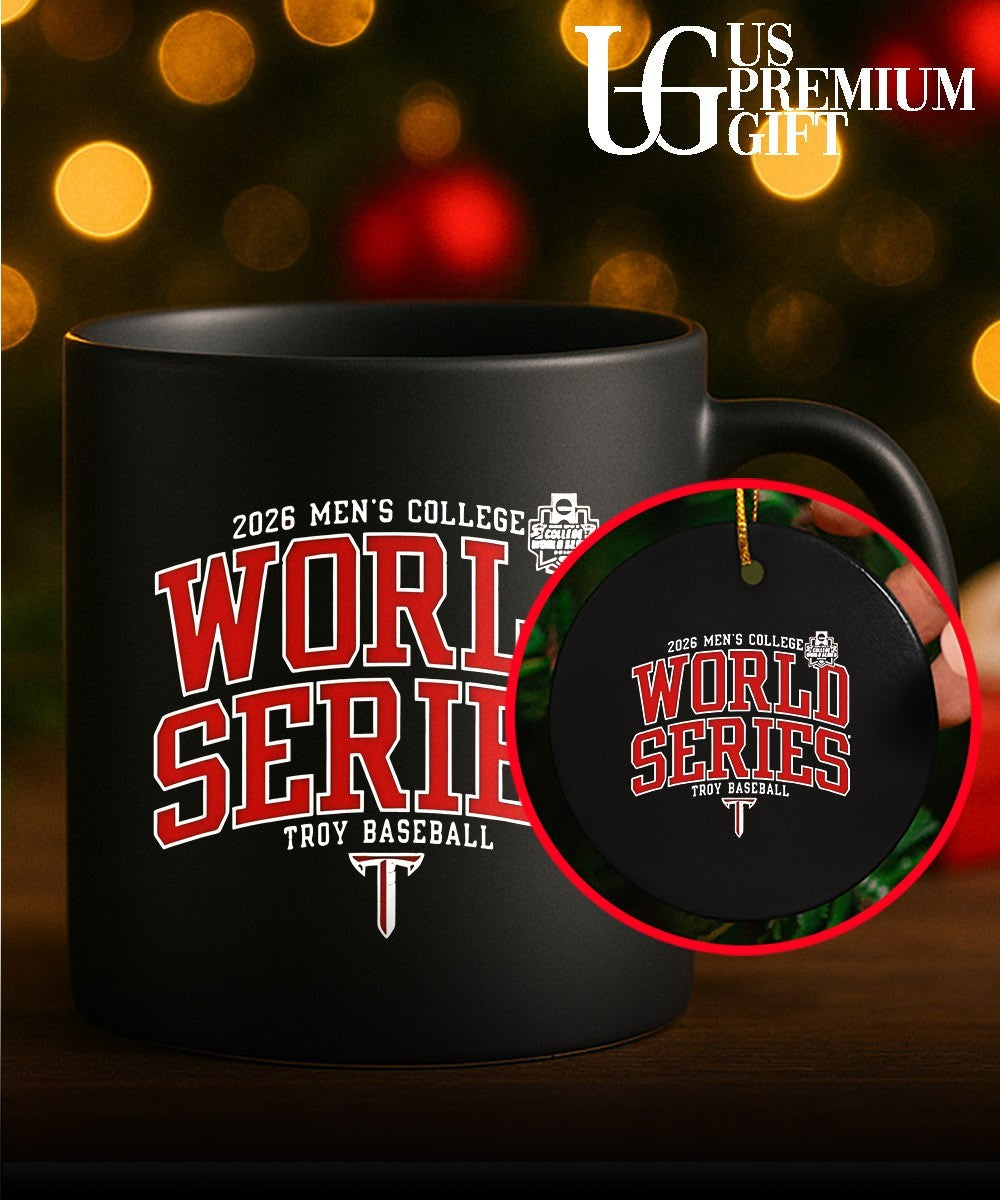 Troy Trojans Men’s College World Series 2026 logo shirt Unisex