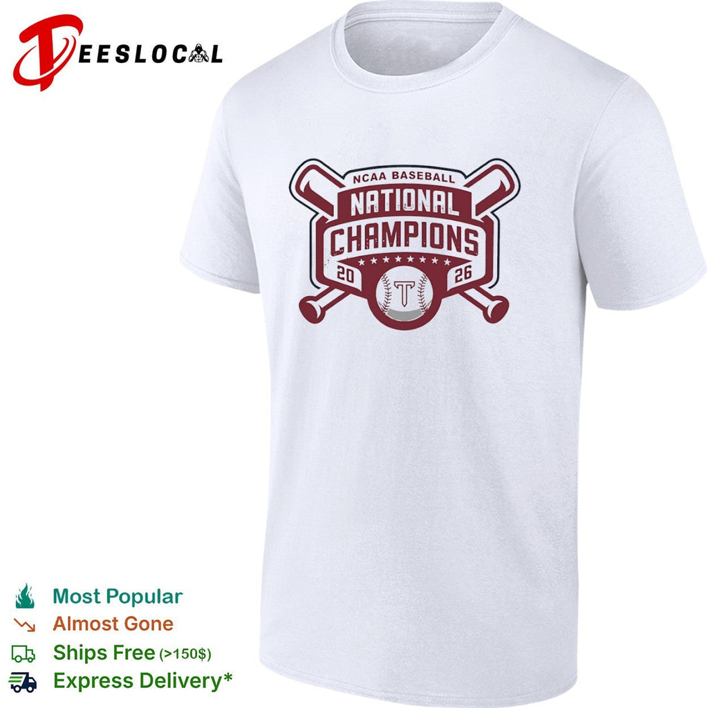 Troy Trojans NCAA Baseball National Champions 2026 Shirt Unisex