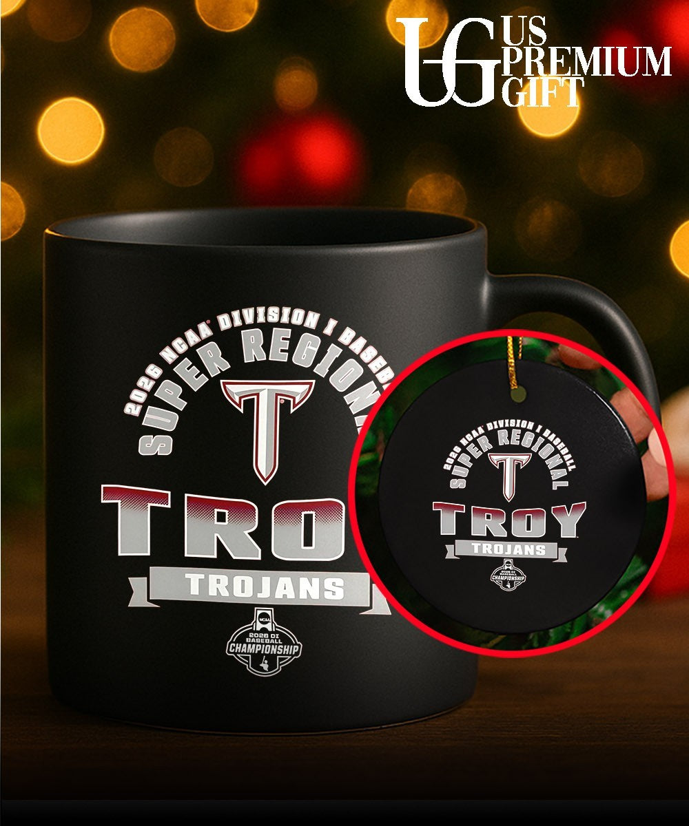 Troy Trojans NCAA Division I Baseball 2026 Super Regional Championship shirt Unisex