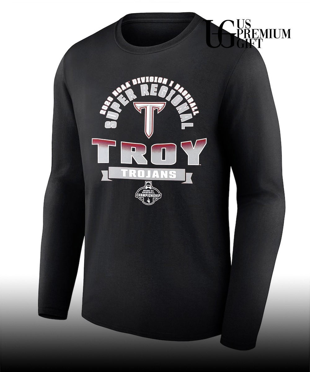 Troy Trojans NCAA Division I Baseball 2026 Super Regional Championship shirt Unisex