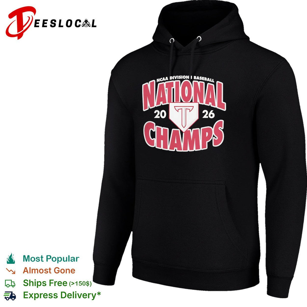 Troy Trojans NCAA Division I Baseball National 2026 Champs Logo shirt Unisex