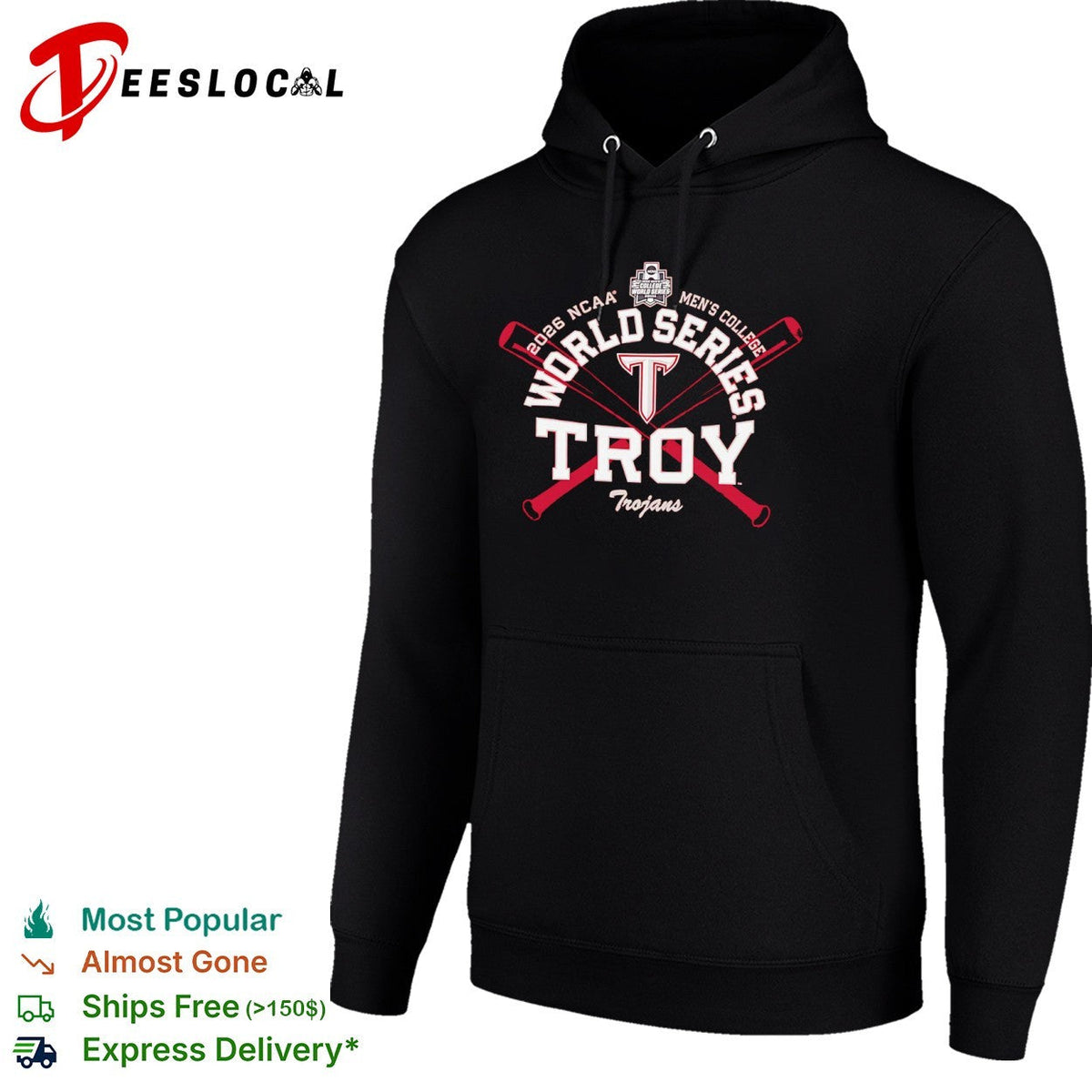Troy Trojans NCAA Men’s College World Series 2026 shirt Unisex