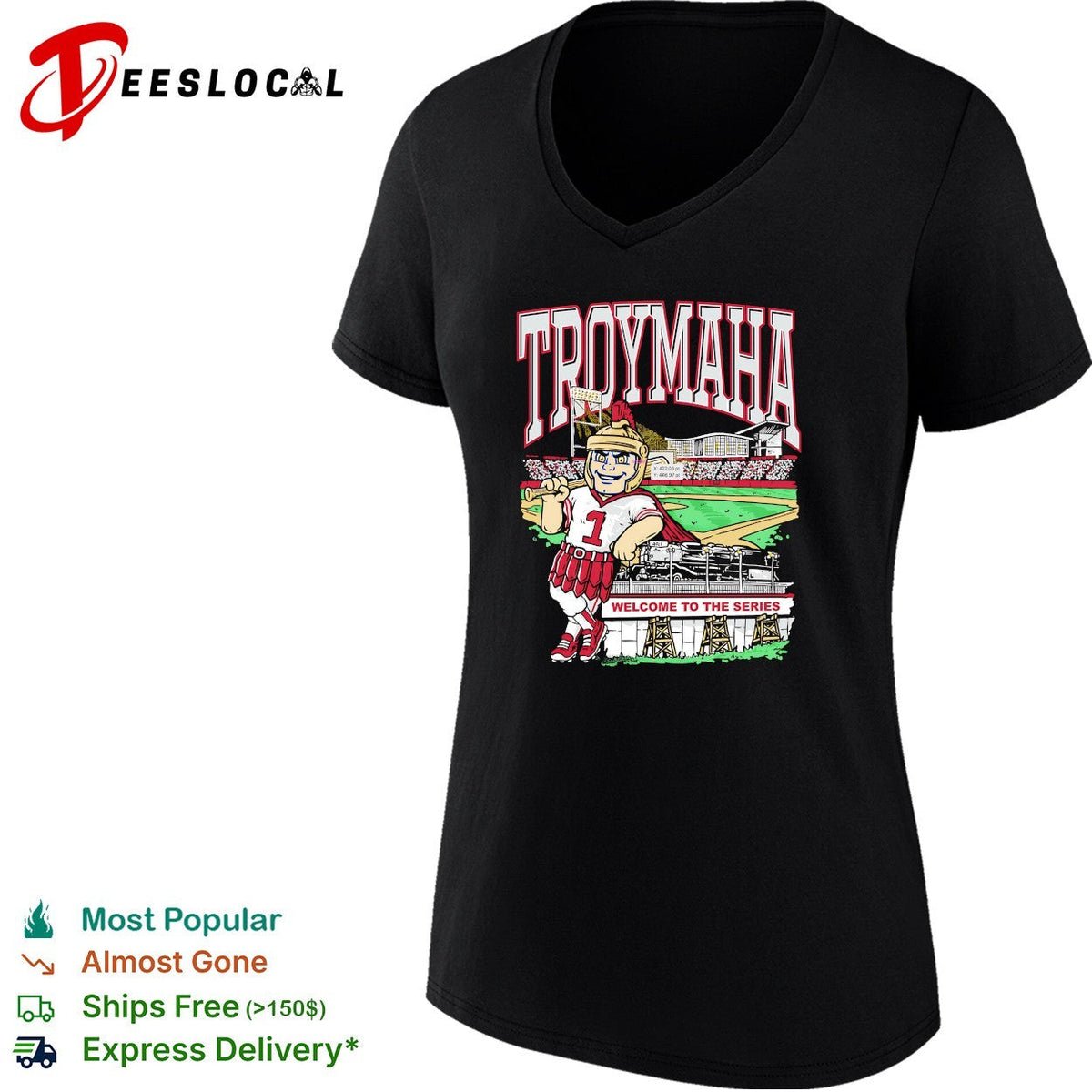 Troymaha Troy University welcome to the Series College World Series Omaha shirt Unisex