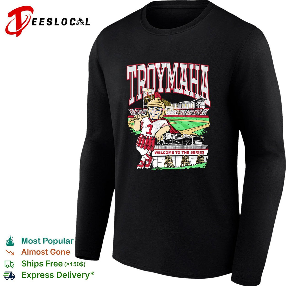 Troymaha Troy University welcome to the Series College World Series Omaha shirt Unisex