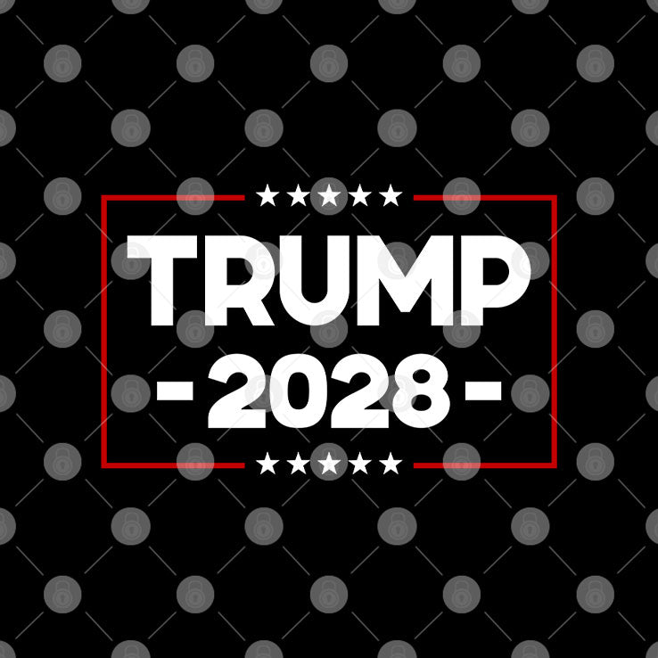 Trump 2028 Political Campaign T Shirt Unisex