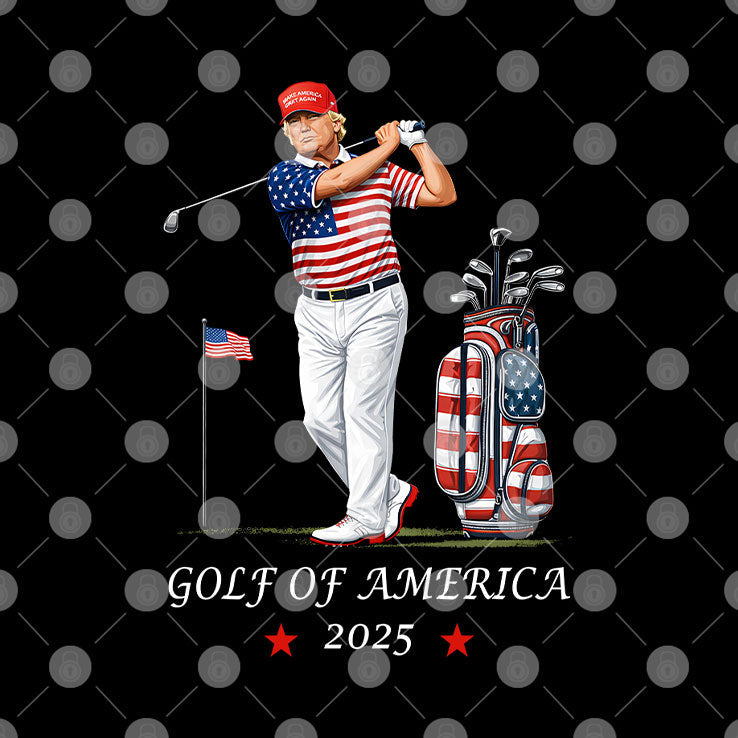 Trump Golf Of America 2025 Shirt Unisex