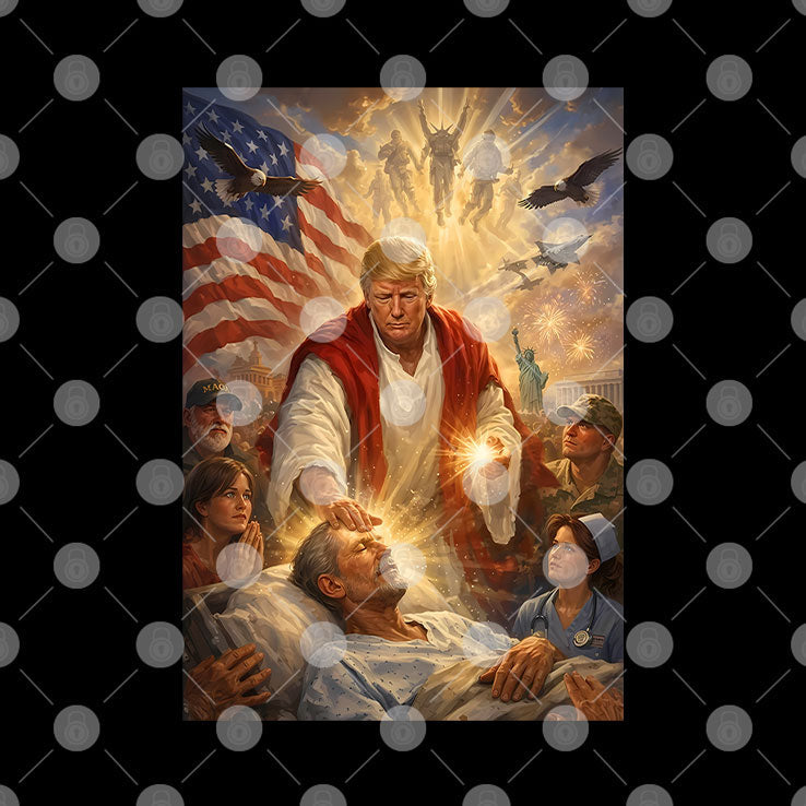 Trump Jesus Christ T Shirt Unisex