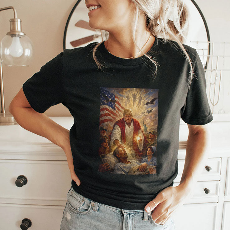 Trump Jesus Christ T Shirt Unisex