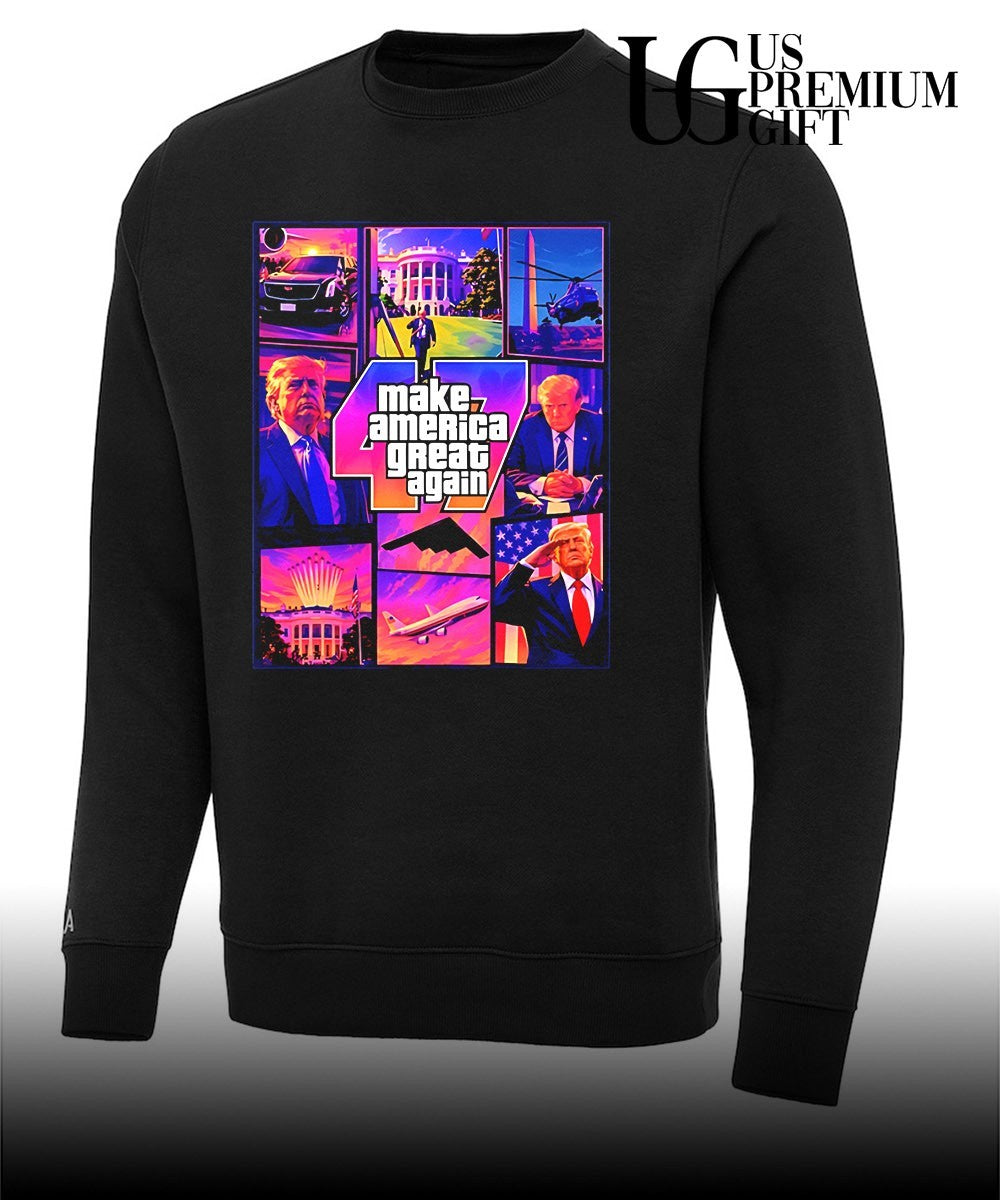Trump Make America Great Again GTA 47 shirt Unisex