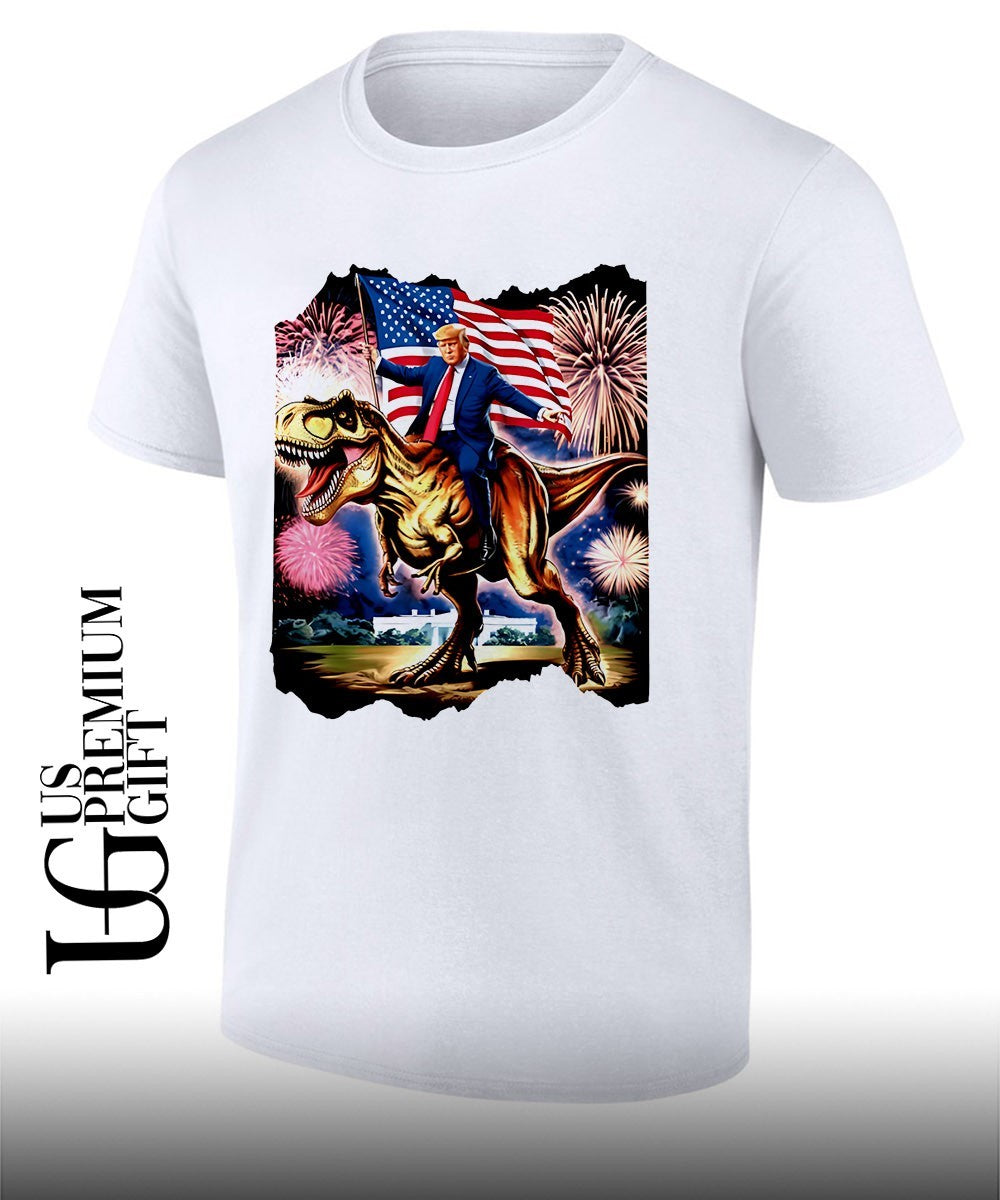 Trump T Rex Dinosaur America President shirt Unisex