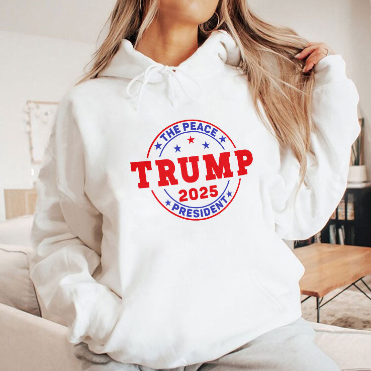 Trump The Peace President 2025 Shirt Unisex