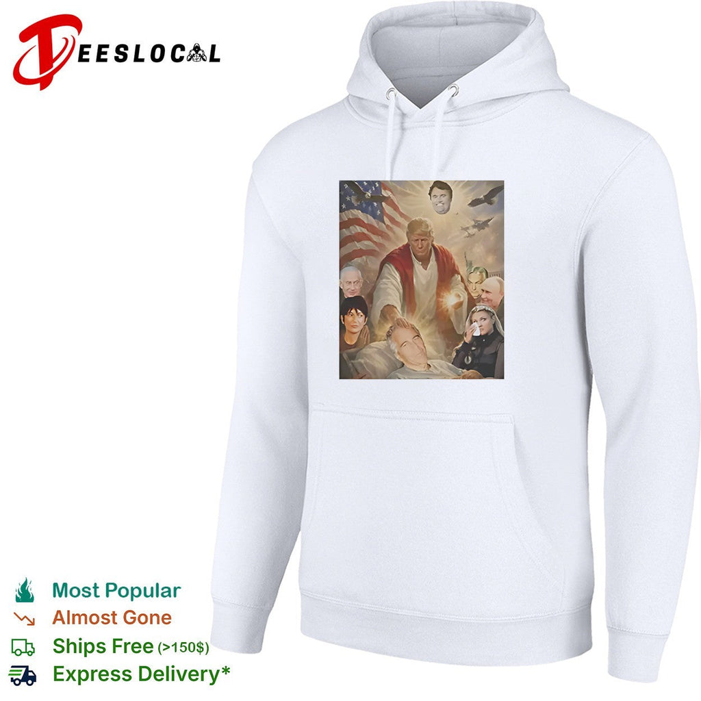 Trump as Christ political montage shirt Unisex
