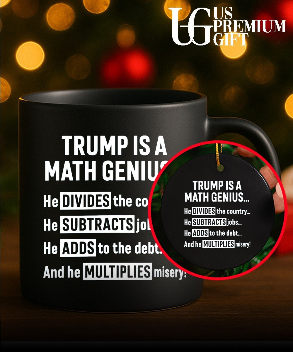 Trump is a Math Genius shirt Unisex