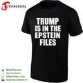 Trump is in The Epstein files humor shirt Unisex