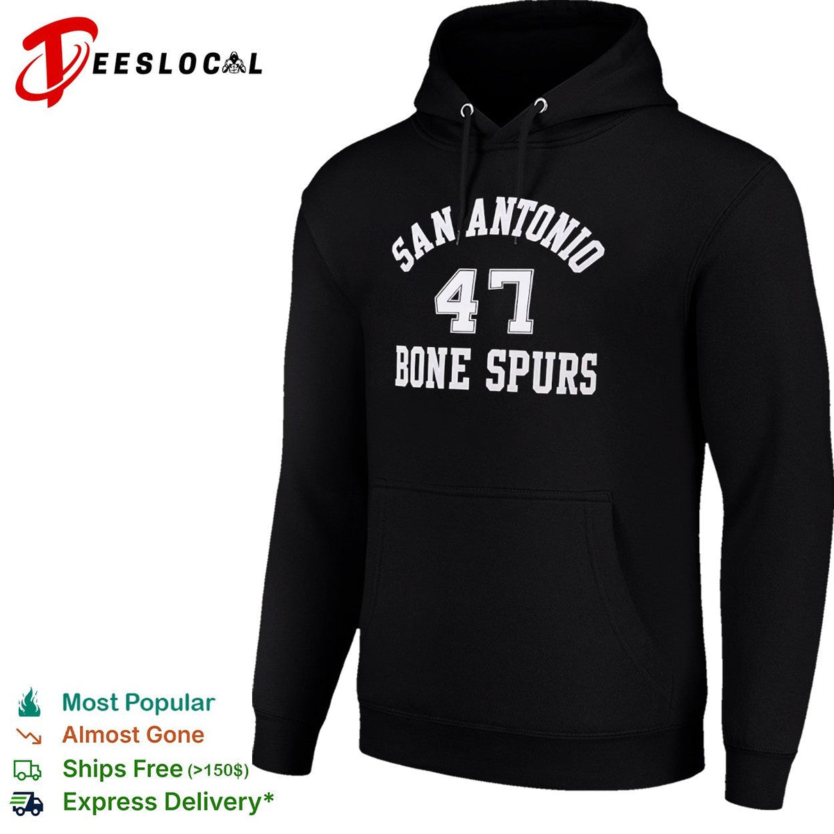Trump wearing San Antonio 47 Bone Spurs shirt Unisex