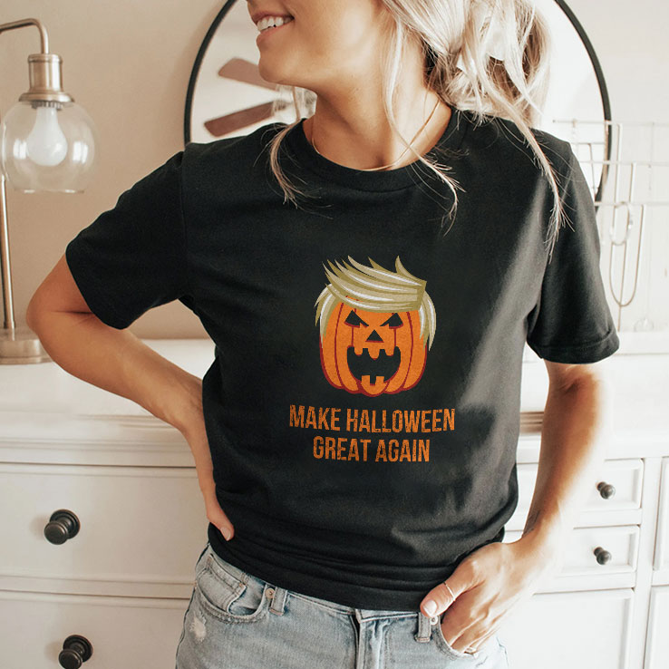 Trumpkin Make Halloween Great Again T Shirt Unisex