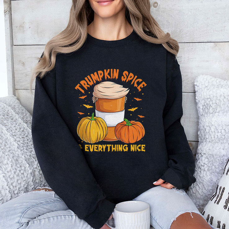 Trumpkin Spice & Everything Nice Halloween Trump Pumpkin T Shirt Unisex