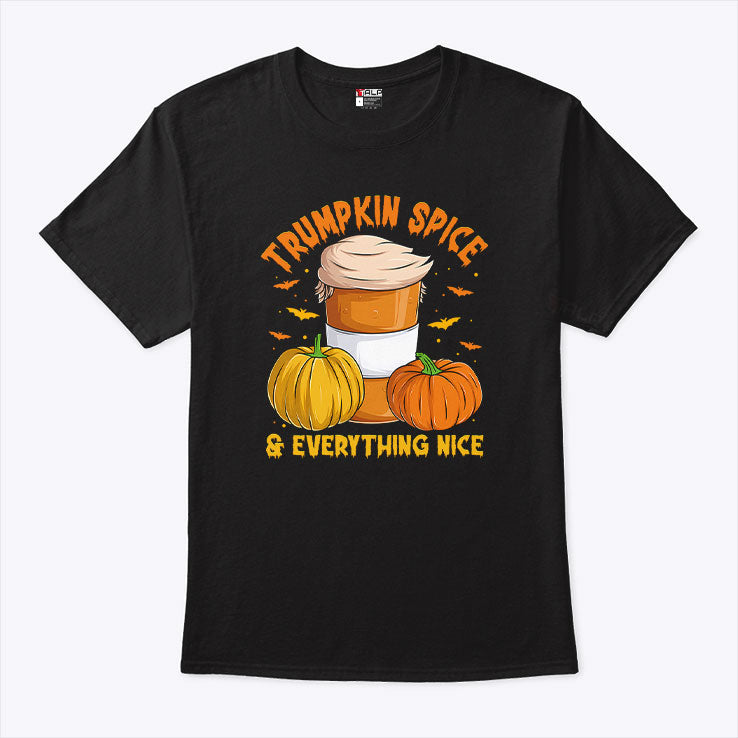 Trumpkin Spice & Everything Nice Halloween Trump Pumpkin T Shirt Unisex
