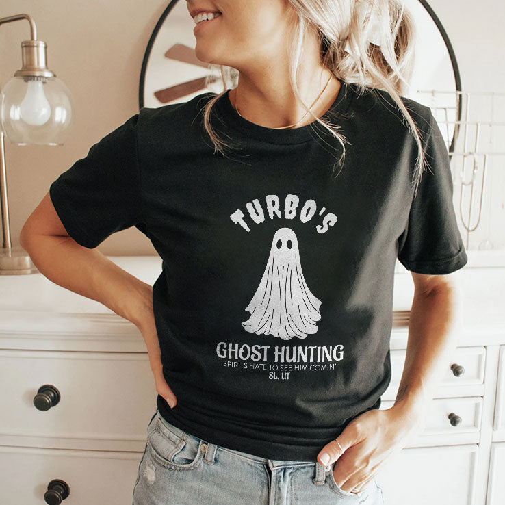 Turbo’s Ghost Hunting Spirits Hate To See Him Comin T Shirt Unisex