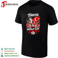 Turkiye World Cup 2026 number 26 soccer player poster shirt Unisex