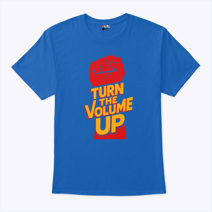 Turn The Volume Up Zohran Mamdani Shirt Unisex