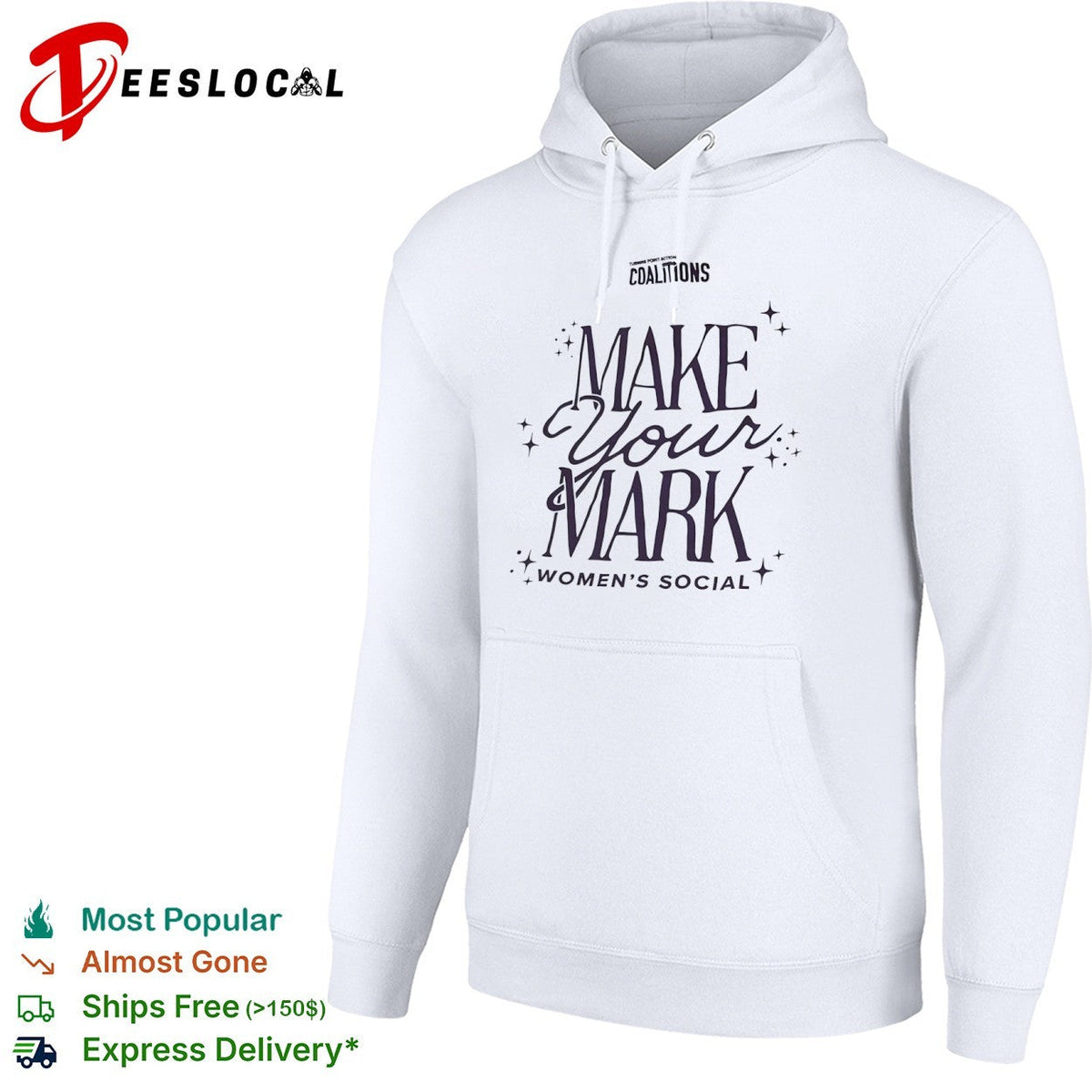 Turning Point Action Coalitions Make Your Mark Social shirt Unisex