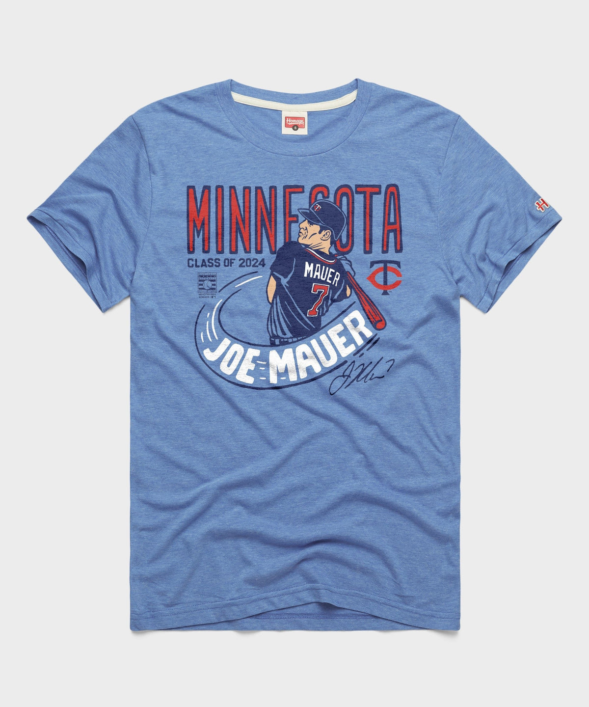 Twins Joe Mauer Signature Class Of 2024 Unisex