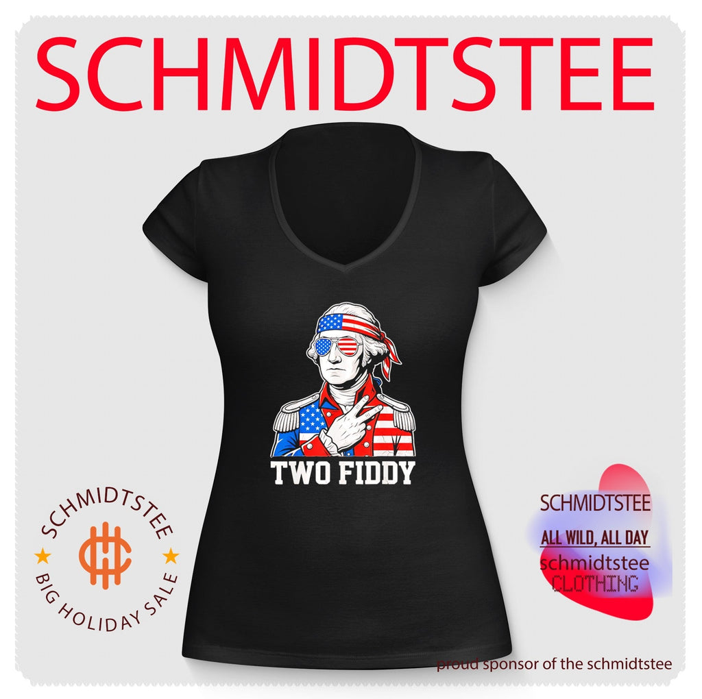 Two Fiddy George Washington America 250th Anniversary Shirt Unisex